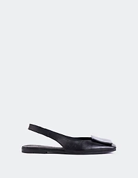 Philema Black Leather