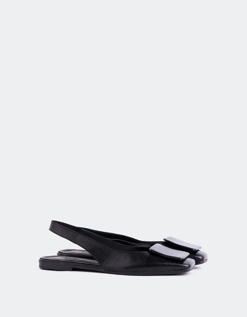 Philema Black Leather