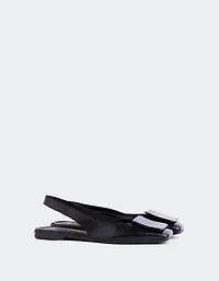 Philema Black Leather