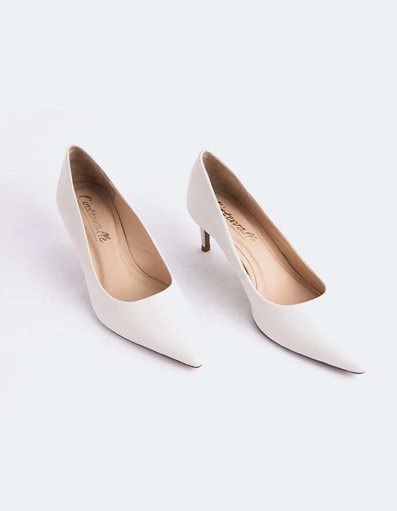 Phlox Off White Leather