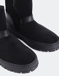 Plorin Black Suede