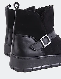 Plorin Black Suede