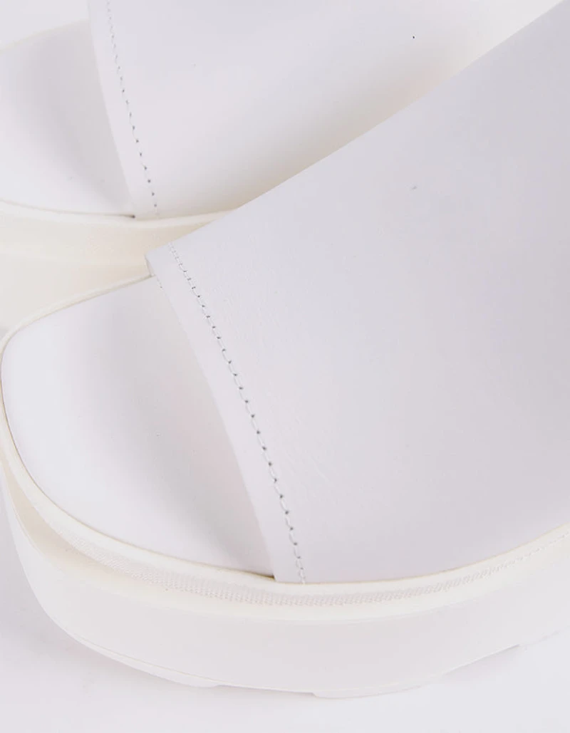 Positive White Leather