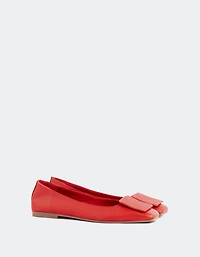Prianca Red Leather