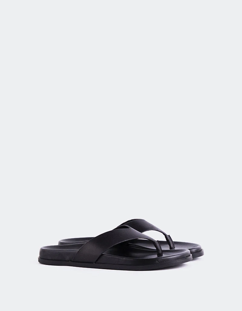 Randie Black Leather