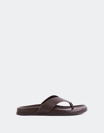 Randie Chocolate Leather
