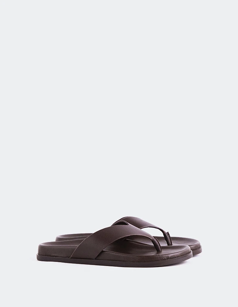 Randie Chocolate Leather