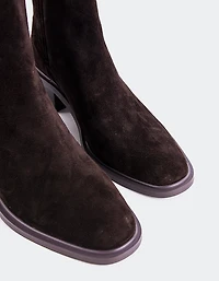 Remie Brown Suede