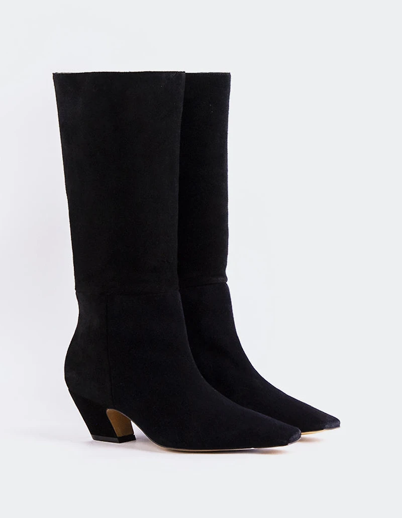 Renesme Black Suede