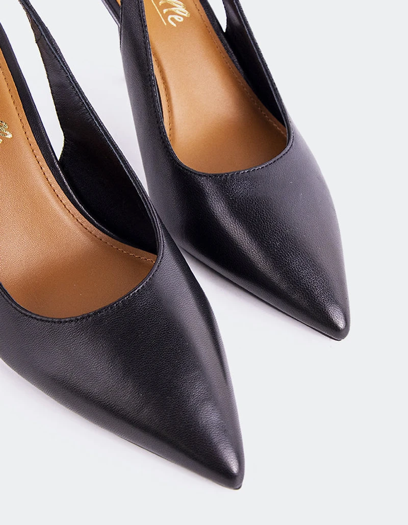 Rhoon Black Leather