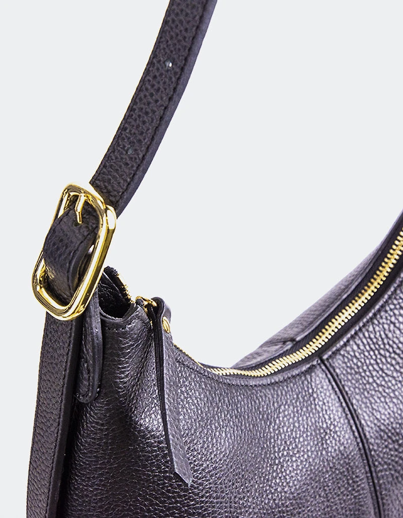 Riah Black Leather