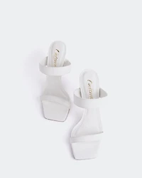 Ricarda White Leather