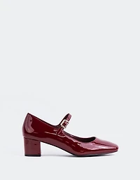 Rosalba Burgundy Patent