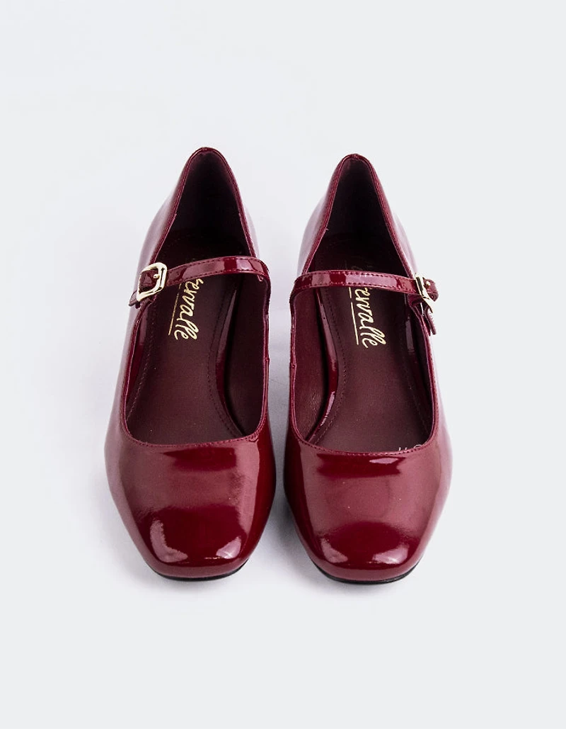 Rosalba Burgundy Patent
