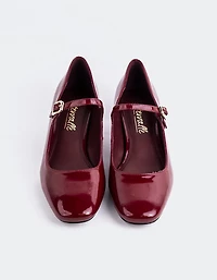 Rosalba Burgundy Patent
