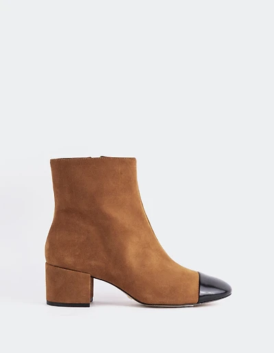 Rozalie Cognac Suede