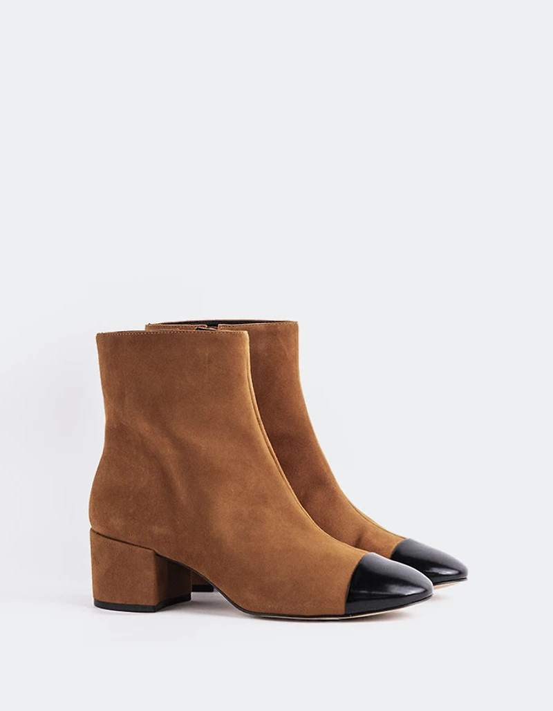 Rozalie Cognac Suede