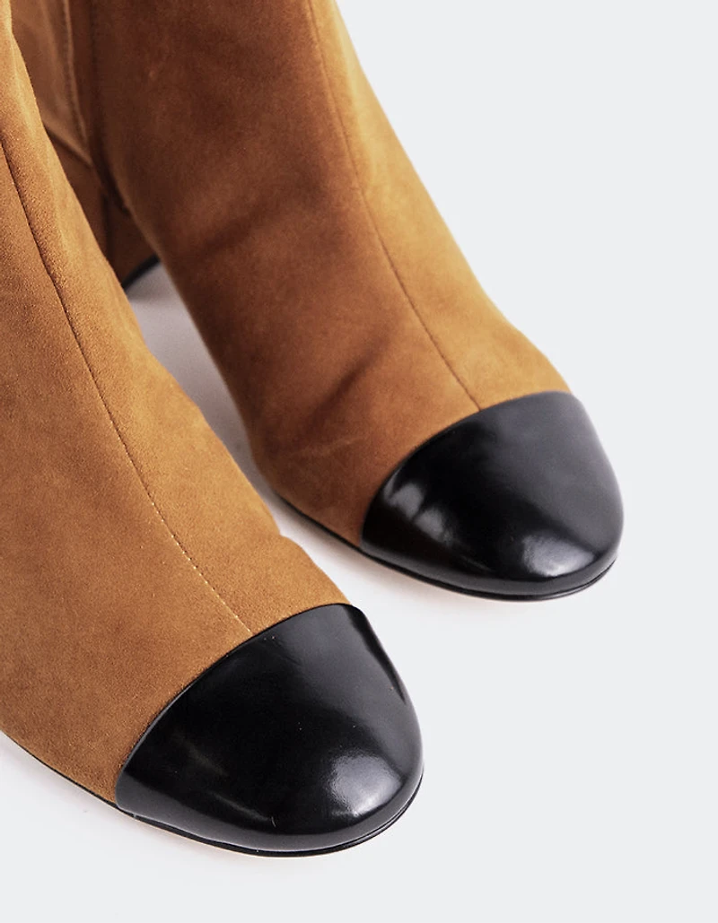 Rozalie Cognac Suede