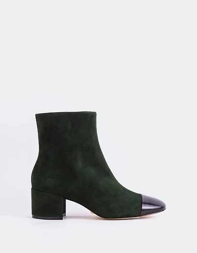 Rozalie Green Suede