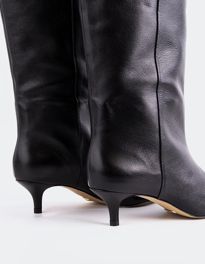 Rynn Black Leather