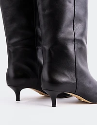 Rynn Black Leather