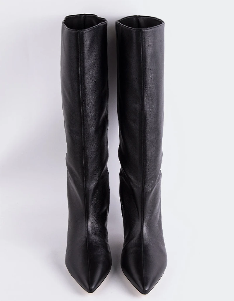 Rynn Black Leather