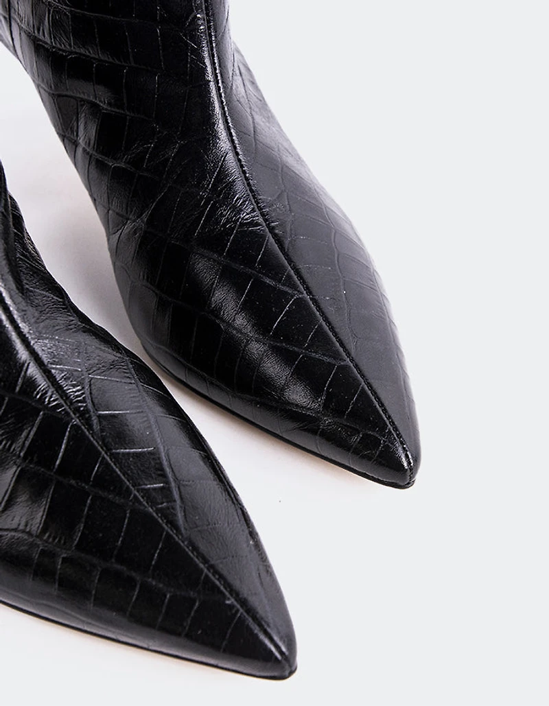 Rynn Black Croco