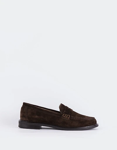 Safiya Brown Suede