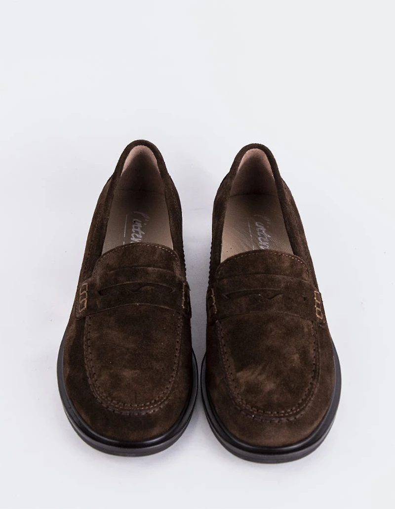 Safiya Brown Suede