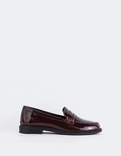 Safiya Burgundy Patent