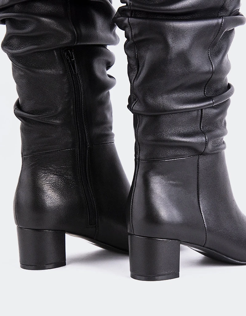 Seth Black Leather