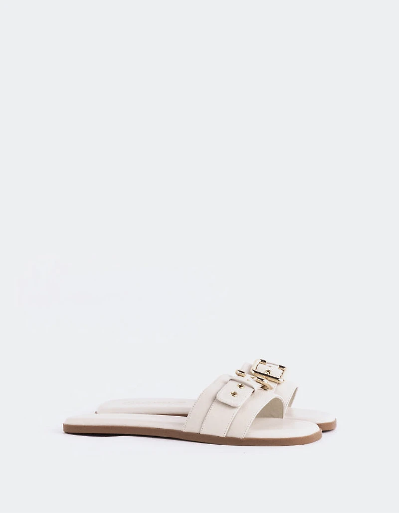 Sherra Off White Leather