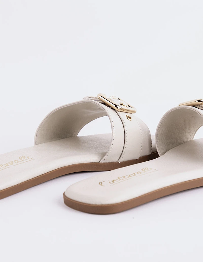 Sherra Off White Leather