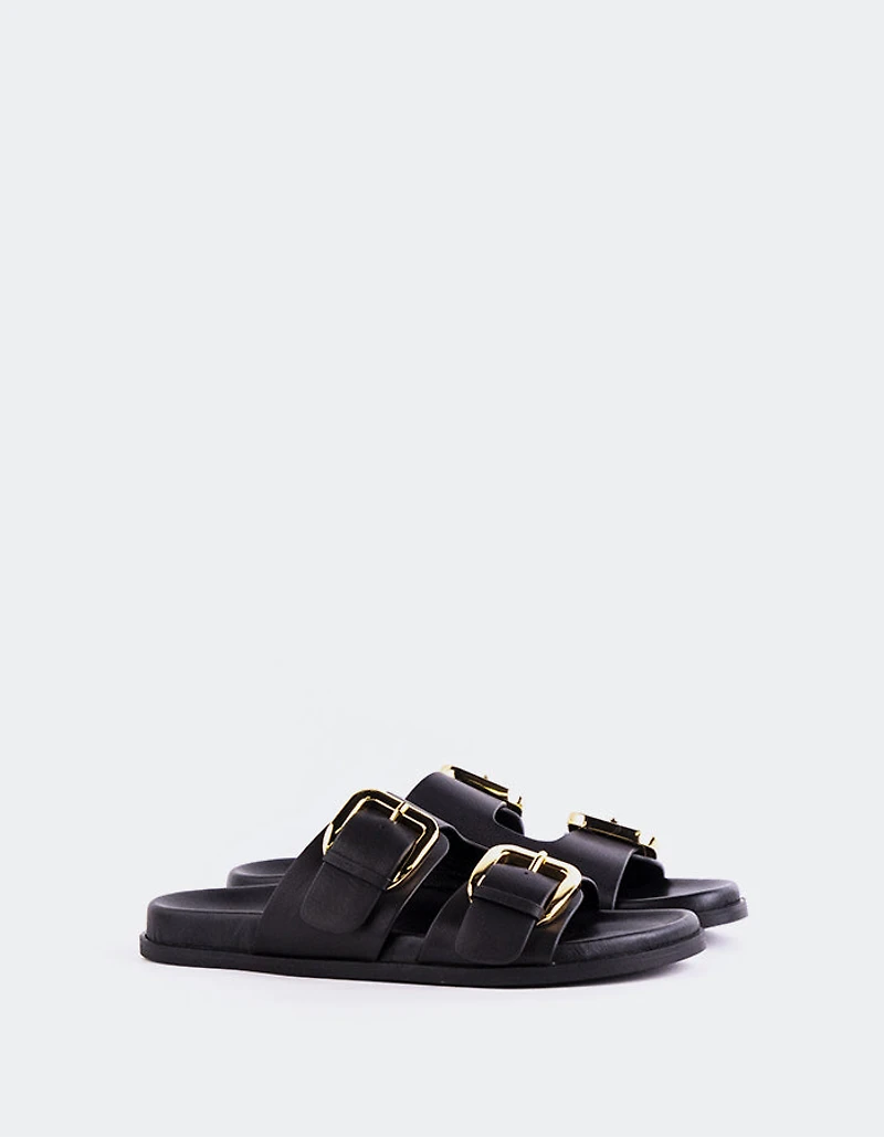 Sindy Black Leather