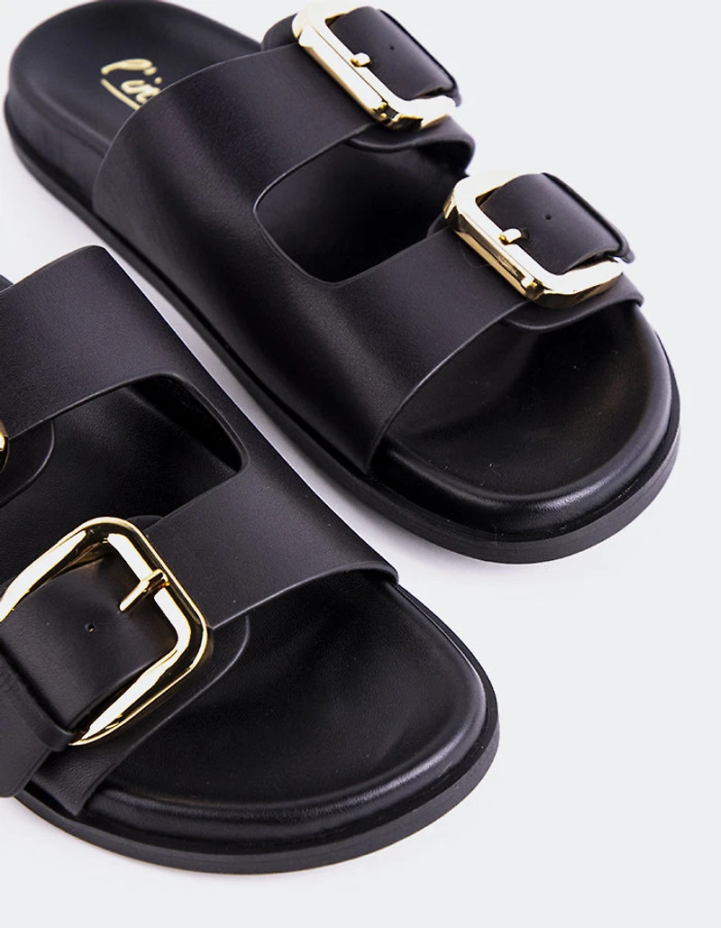 Sindy Black Leather