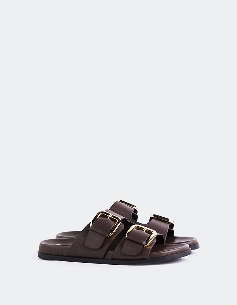 Sindy Chocolate Leather