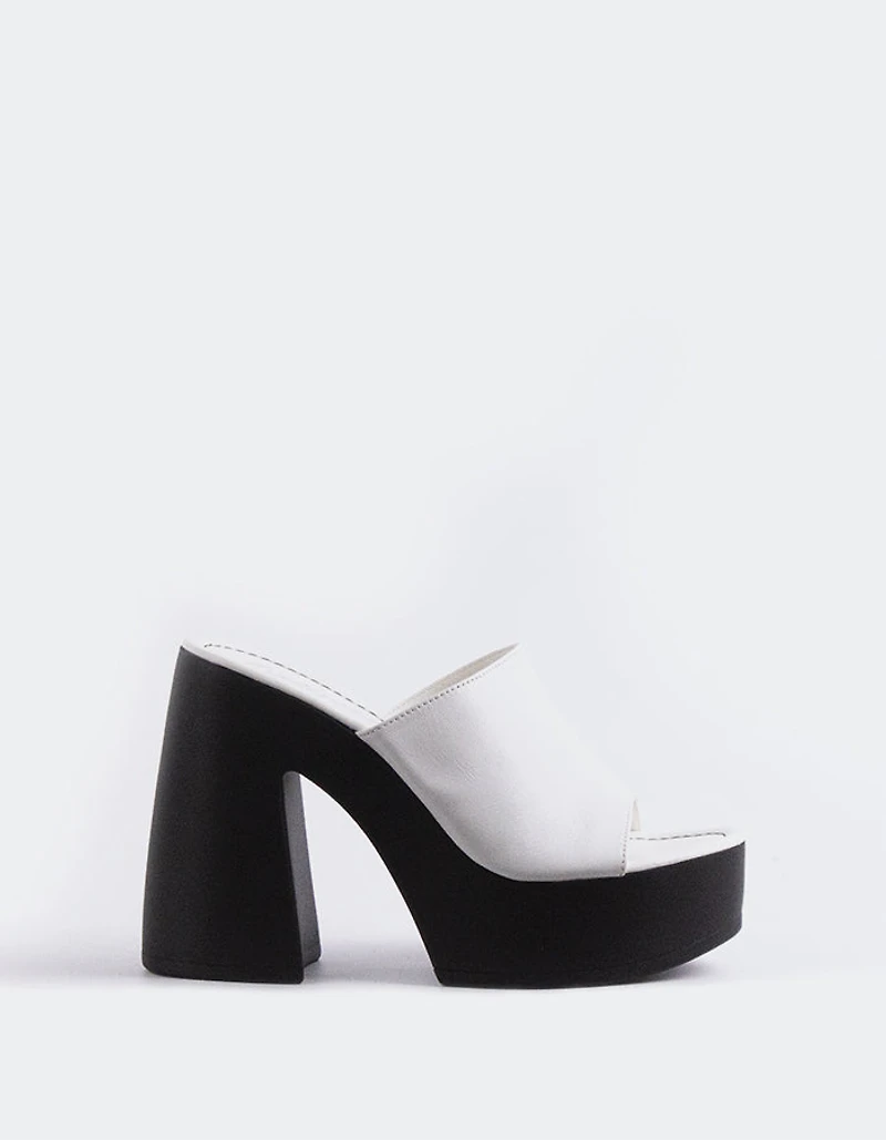 Smyrni White Leather