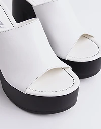 Smyrni White Leather