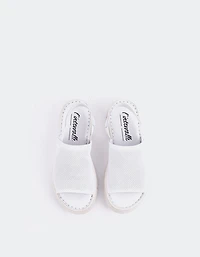 Solihull White Leather