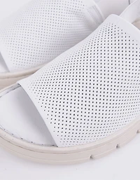Solihull White Leather