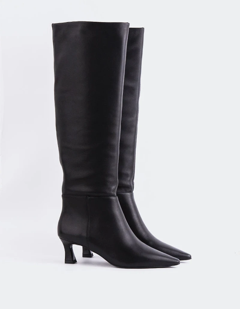 Sorene Black Leather