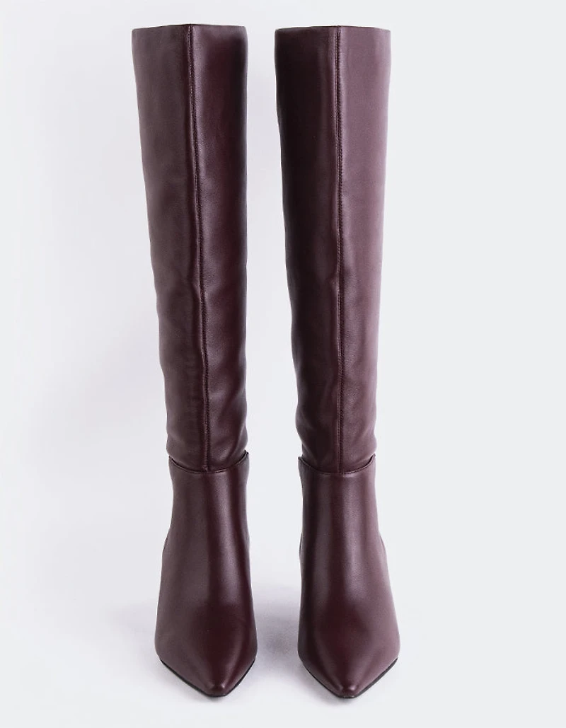 Sorene Burgundy Leather
