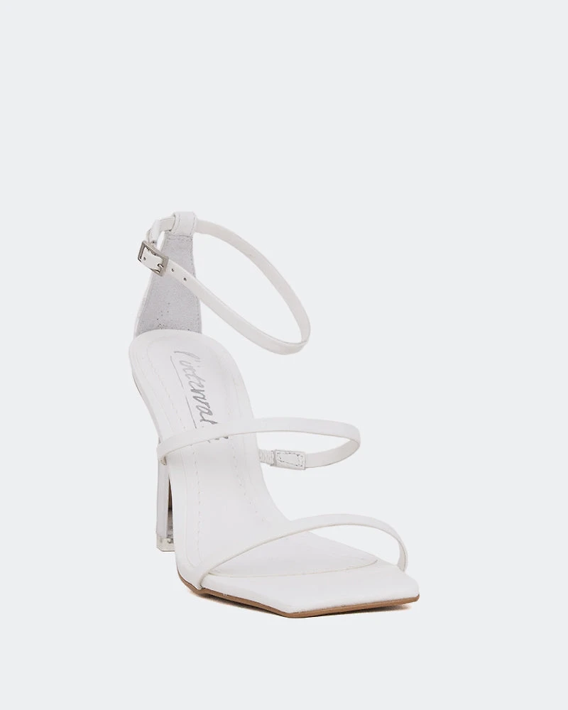 Space White Leather