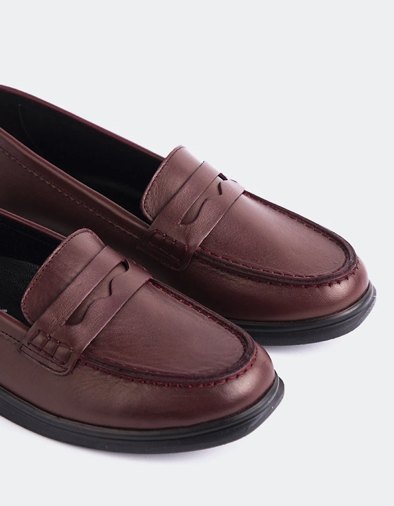 Sperry Burgundy Leather