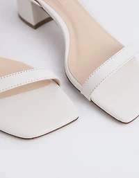 Spirea Off White Leather