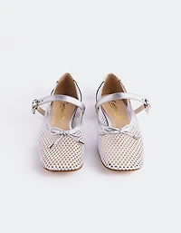 Starflower Silver Leather