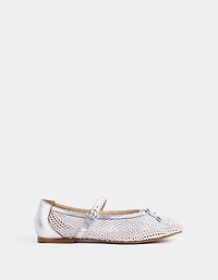 Starflower Silver Leather