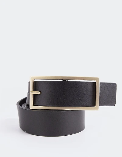 Strava Black Leather