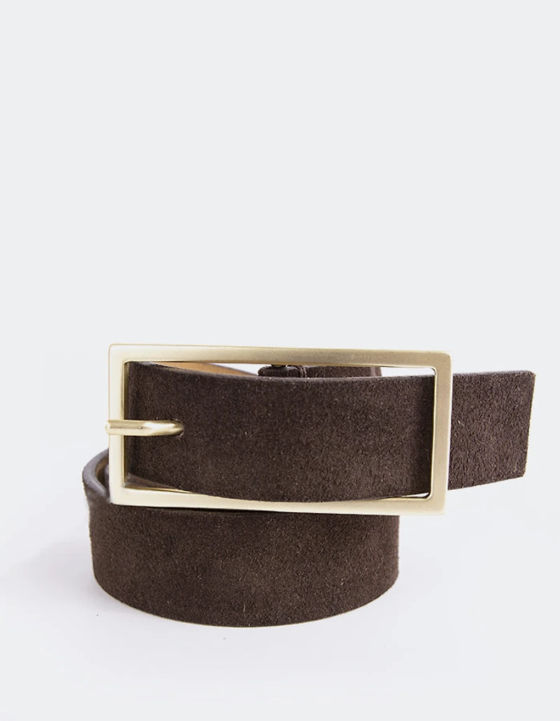 Strava Brown Suede