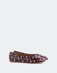 Struga Burgundy Leather